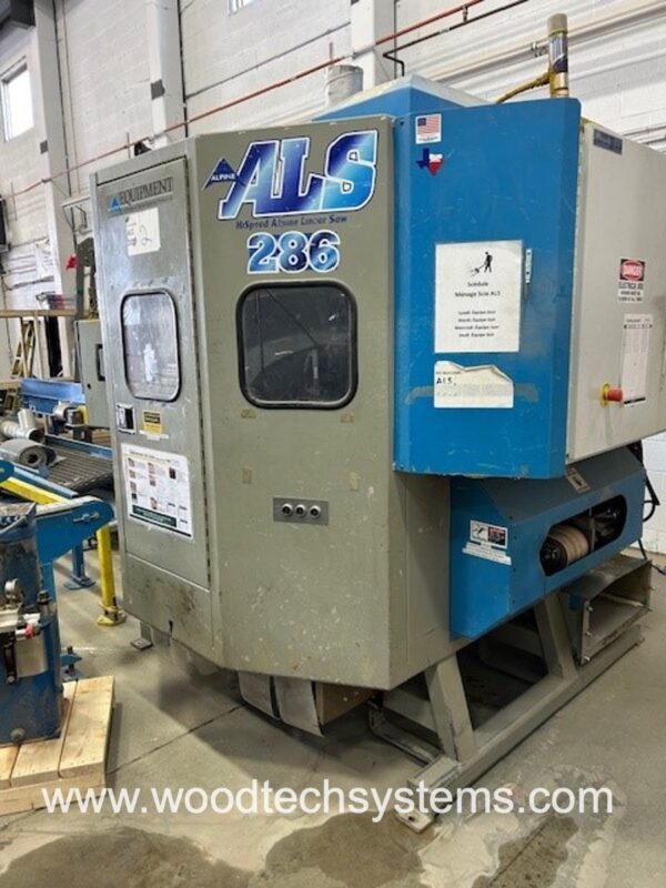 2010 Alpine ALS 286A Linear Saw